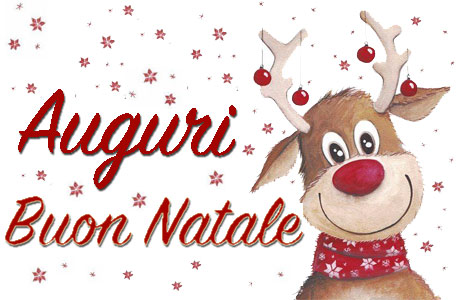 Chiusura per festività natalizie: da lun. 24 a giov. 27 dicembre compresi